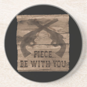 Stück ist mit Ihnen Doppelt-Gewehr-Untersetzer Getränkeuntersetzer