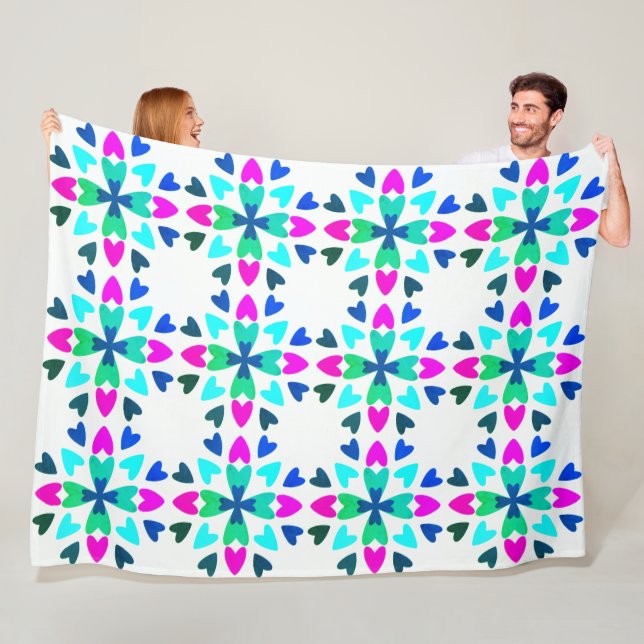 Stück meines Herzens 'Hoffnung', 60 x 80 Fleece-De Fleecedecke (Beispiel)