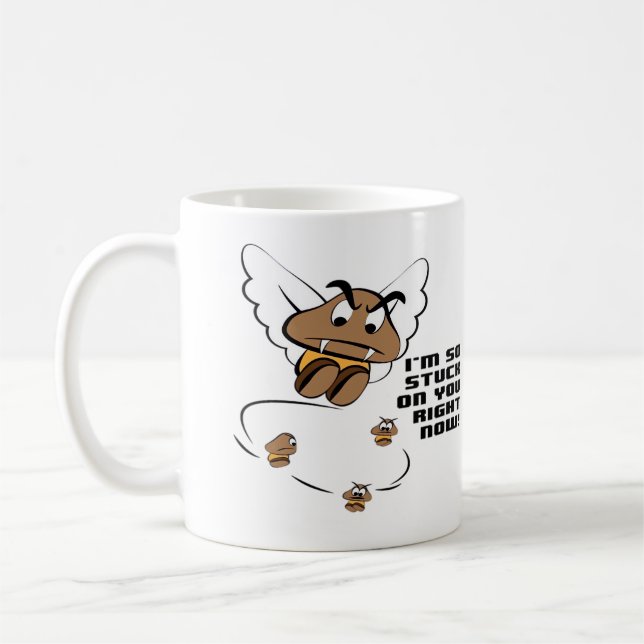 Stuck On You Clean Minimal Style  Kaffeetasse (Links)