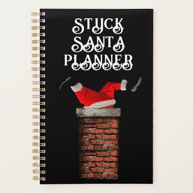 Stuck Santa Planner Planer (Vorderseite)