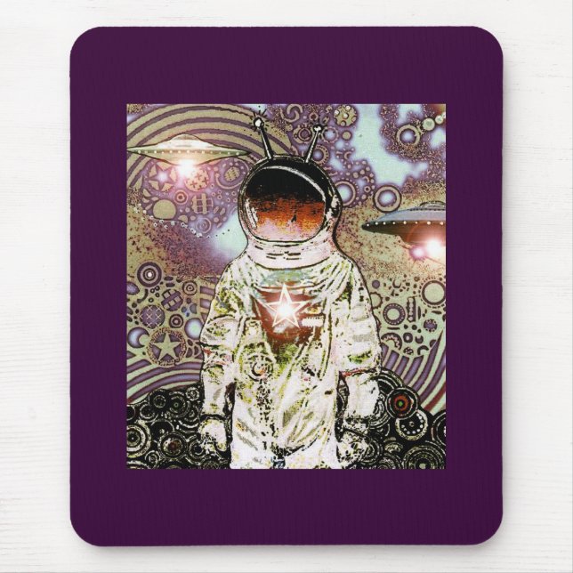 Stückchen des Raumes - Astronaut - v Mousepad (Vorne)