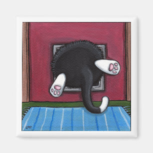 Stückchen eines Pressungs-Magneten Magnet