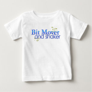 Stückchen-Urheber und Schüttel-Apparat Baby T-shirt