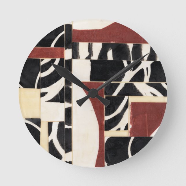 Stücke u. Teile I Runde Wanduhr (Vorderseite)