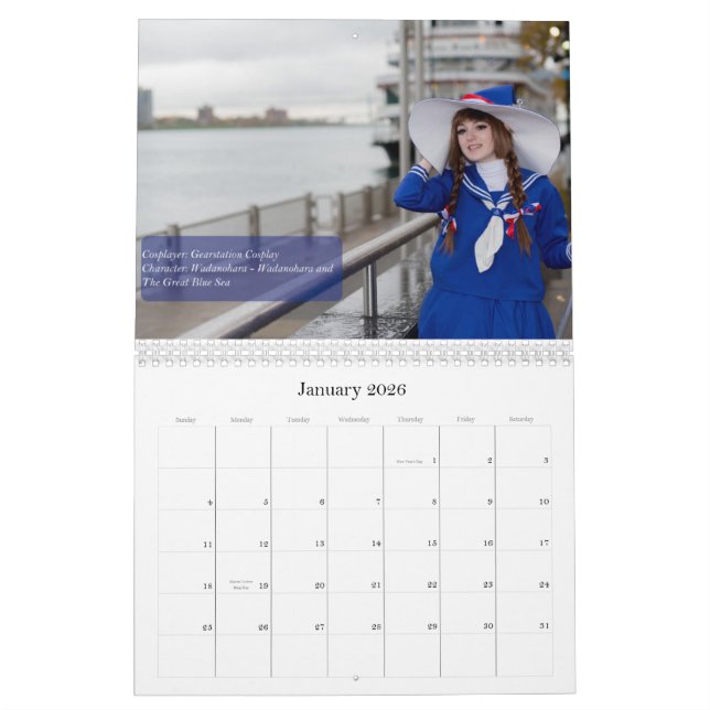 Stuckey Medien Cosplay Kalender 2015 (Jan 2026)