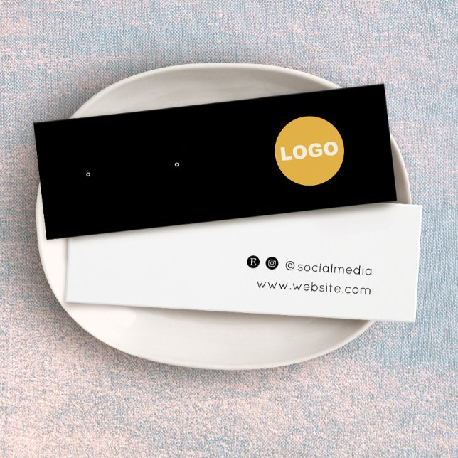 Stud Earring Juwelier Black Display Card (Von Creator hochgeladen)