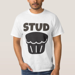 STUD MUFFIN FUNNY MENS T - SHIRT