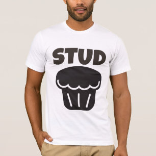 STUD MUFFIN FUNNY MENS T - SHIRT
