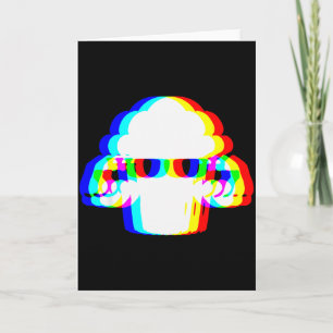 Stud Muffin Lustiger Muffin Vaporwave Edm Cyber Gl Karte