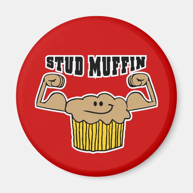 Stud Muffin Magnet (Vorne)
