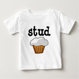 Stud Muffin, Niedlicher Funny Baked Good Baby T-shirt