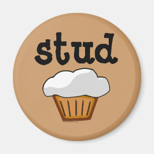 Stud Muffin, Niedlicher Funny Baked Good Magnet