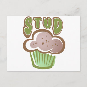Stud Muffin Postkarte