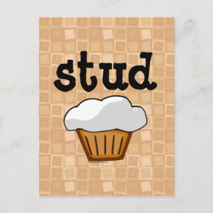 Stud Muffin Postkarte