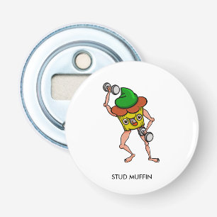 Stud Muffin Weight Lifting Flaschenöffner