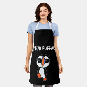 Stud Puffin Funny Bird Schürze