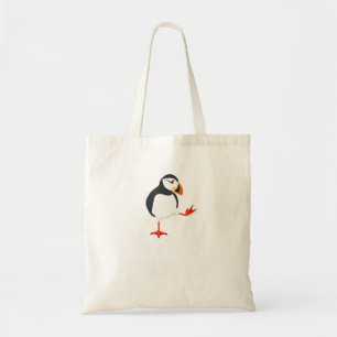 Stud Puffin Funny Seabird Puffins Tragetasche