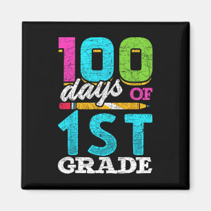 Student 100. Tag Geschenk 100 Tage der Schule Magnet