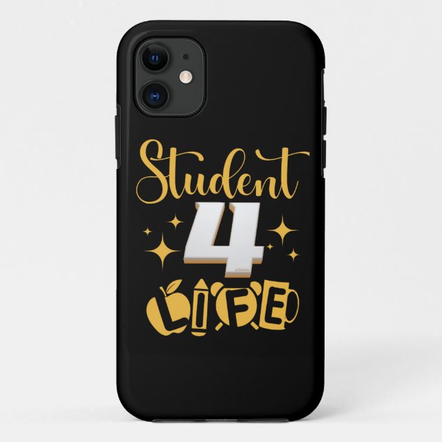 STUDENT 4 LIFE #studentlife Case-Mate iPhone Hülle (Rückseite)