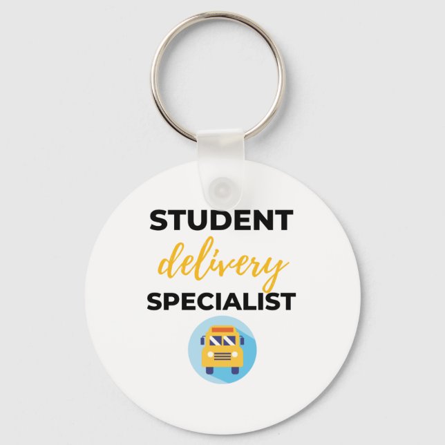 Student Delivery Specialist bl Schlüsselanhänger (Vorderseite)
