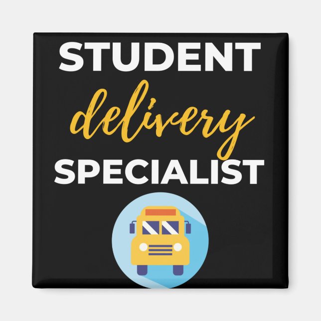 Student Delivery Specialist Magnet (Vorne)
