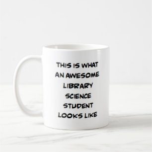 Student der Bibliothekswissenschaften, phantastisc Kaffeetasse