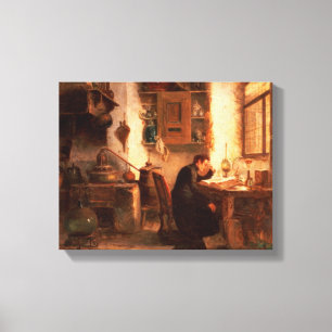 Student der Chemie und Pharmazie Leinwanddruck