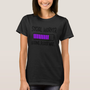 Student der sozialen Arbeit Zukunft Sozialarbeiter T-Shirt