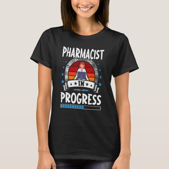 Student des Apothekers T-Shirt (Vorderseite)