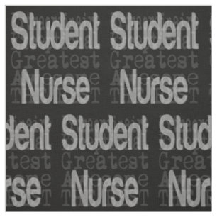 Student Nurse Extraordinaire Fabric Stoff