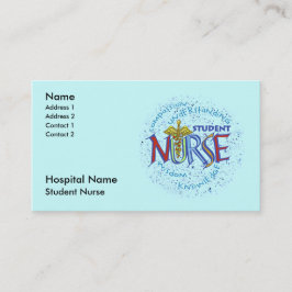 Student Nurse Motto Terminkarte