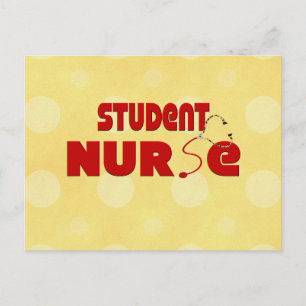 Student Nurse Postkarte