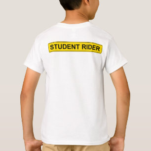 "Student Rider" warnend Sign Funny Reiter T-Shirt