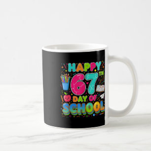 Student Sechs Sieben Trend 67 Frohen 67. Tag der S Kaffeetasse