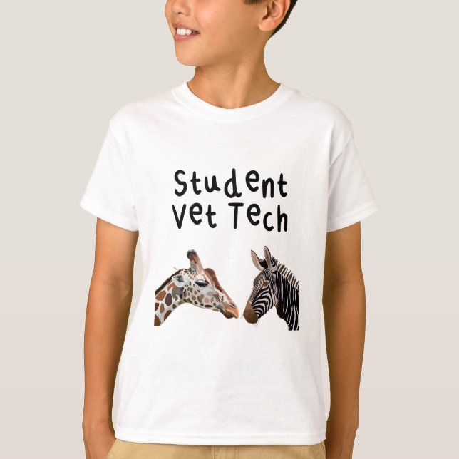 Student Vet Tech T-Shirt (Vorderseite)