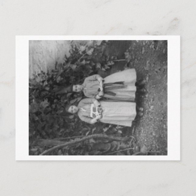 Studenten an der Kunstschule für Mädchen in der Tü Postkarte (Vorderseite)