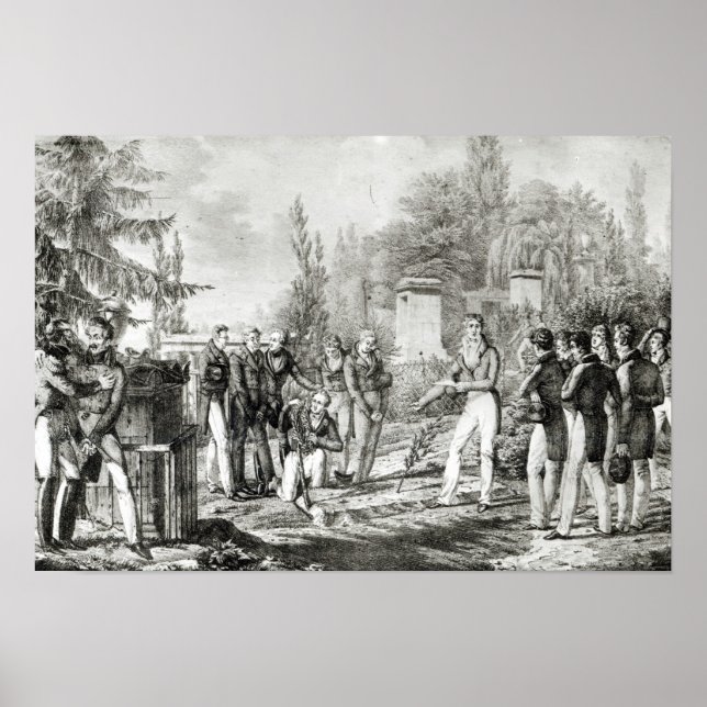 Studenten aus der Ecole Polytechnique Poster (Vorne)