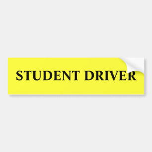 Studenten-Fahrer-Autoaufkleber Autoaufkleber