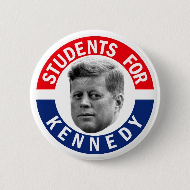 Studenten für Kennedy Button (Vorderseite)