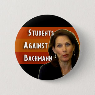 Studenten gegen Bachmann Kampagnenknopf Button