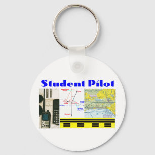 Studenten-Pilot Schlüsselanhänger