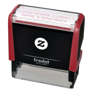 Studentenarbeitsbericht Rubber Briefmarke Permastempel