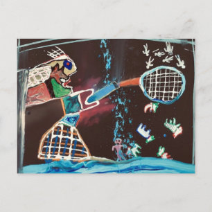 Studentenkäufer Postkarte