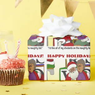 Studentenliste Geschenkpapier