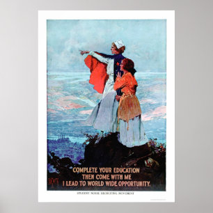 Studentenrekrutierung (US00312) Poster