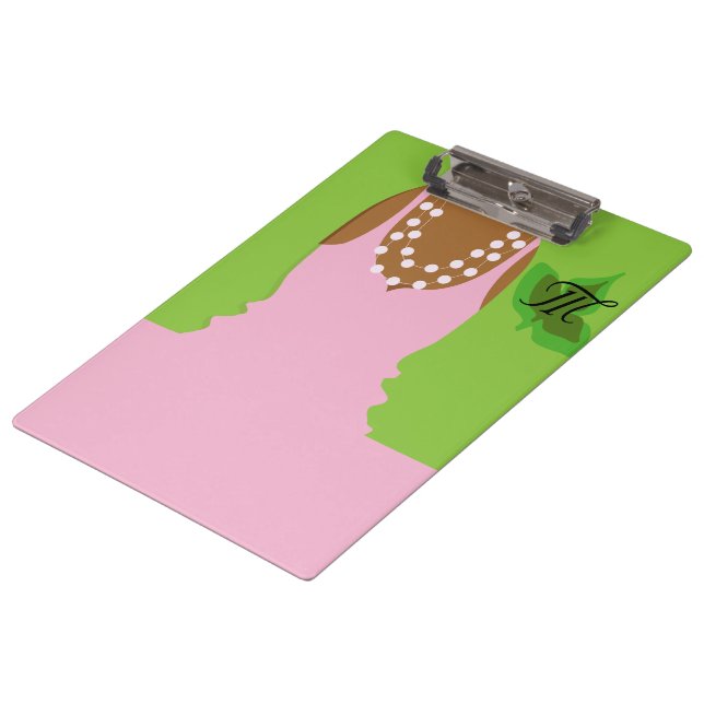 Studentinnenverbindung-Leben-Klipp-Brett Klemmbrett (Schrägansicht)