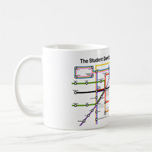 Studentwicklungs-Transitsystem-Karte Tasse