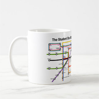 Studentwicklungs-Transitsystem-Karte Tasse
