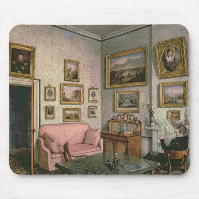 Studie Col. Norcliffes bei Langton Hall, c.1837 Mousepad (Vorne)