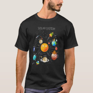 Studie Cooles Sonnensystem Grafische T-Shirts und